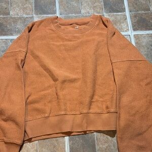 Women's Orange Sweater